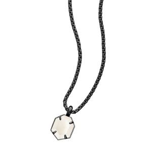 KENDRA SCOTT Teo Necklace Gunmetal MOP SPRING